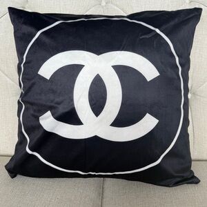 NEW Black and White Accent Pillow